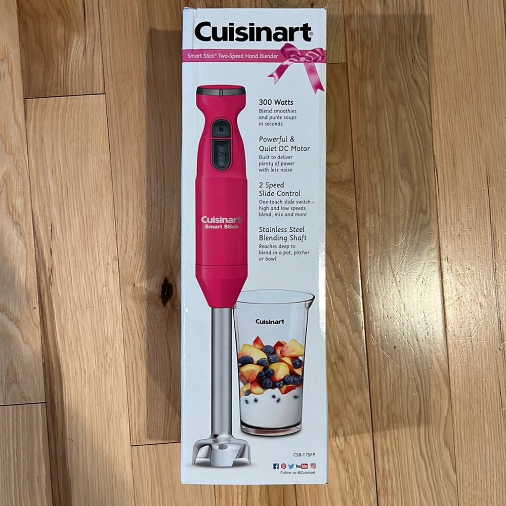 Cuisinart Smart Stick Two-Speed Hand Blender brand new in box